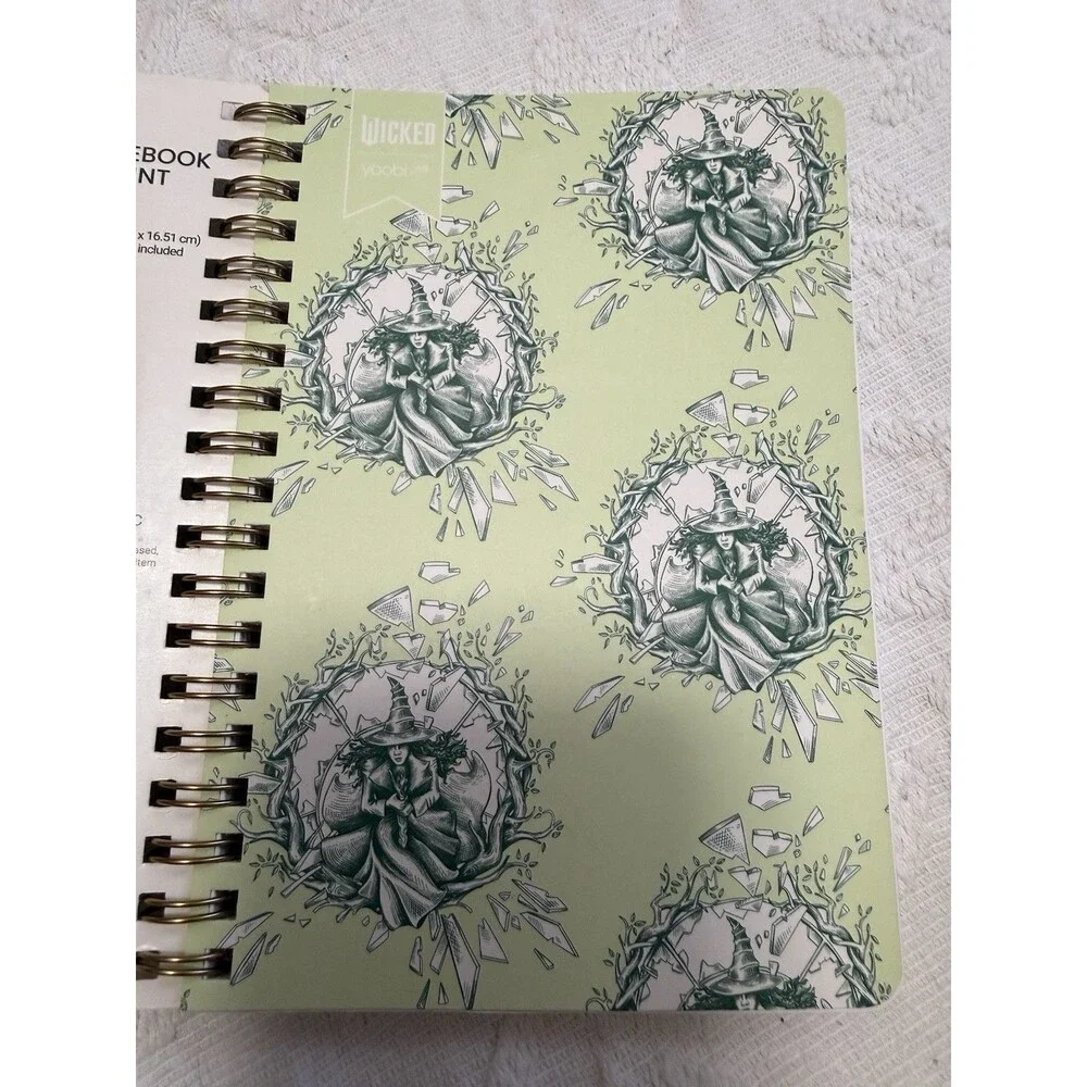NEW Wicked x Yoobi Journal Gift Set Pen Stickers School Supplies 2025